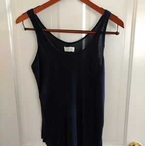 Navy Lou and Grey tank